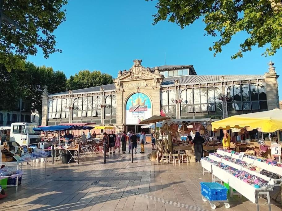 Studio Terrasse Vue Cathedrale 纳博讷 外观 照片